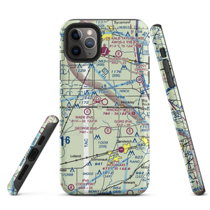 Hinckley Airport (0C2) VFR Sectional  Tough iPhone Case