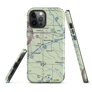 Hines Airport (1MO7) VFR Sectional  Tough iPhone Case