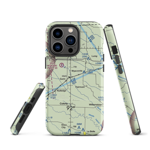 Hines Airport (1MO7) VFR Sectional  Tough iPhone Case