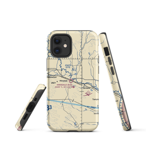 Hinsdale Airport (6U5) VFR Sectional  Tough iPhone Case