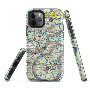 Hinshaw (Greenacres) Airport (N61) VFR Sectional  Tough iPhone Case