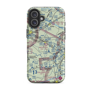 Hinton Field (NC72) VFR Sectional  Tough iPhone Case