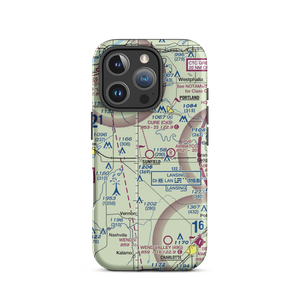 Hiram Cure Airport (C43) VFR Sectional  Tough iPhone Case