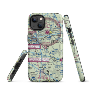 Hisle Field (75KY) VFR Sectional  Tough iPhone Case