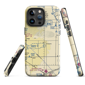 Hitch Feeders Ii Inc. Airport (1KS7) VFR Sectional  Tough iPhone Case