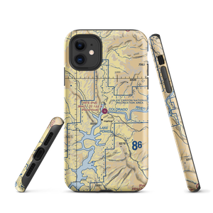 Hite Airport (UT03) VFR Sectional  Tough iPhone Case