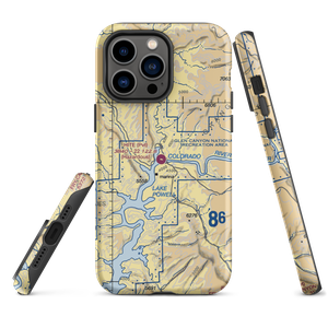 Hite Airport (UT03) VFR Sectional  Tough iPhone Case