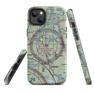 Hobart Regional Airport (HBR) VFR Sectional  Tough iPhone Case