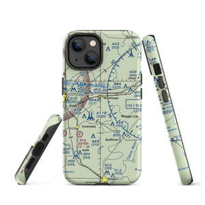 Hobbs Airport (MS33) VFR Sectional  Tough iPhone Case