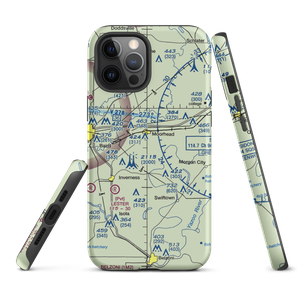 Hobbs Airport (MS33) VFR Sectional  Tough iPhone Case