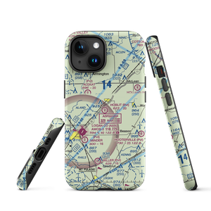 Hoblit Farms Airport (IL94) VFR Sectional  Tough iPhone Case