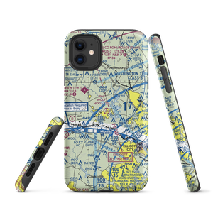 Hoby Wolf Airport (2MD5) VFR Sectional  Tough iPhone Case