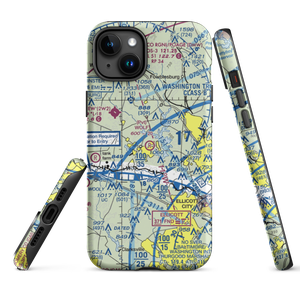 Hoby Wolf Airport (2MD5) VFR Sectional  Tough iPhone Case