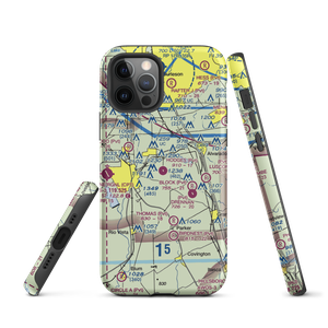 Hodges Air Field (TX67) VFR Sectional  Tough iPhone Case