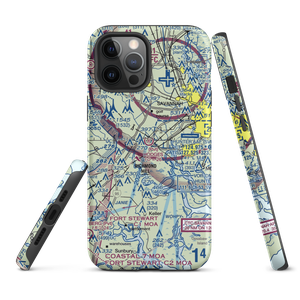 Hodges Airpark (GA39) VFR Sectional  Tough iPhone Case