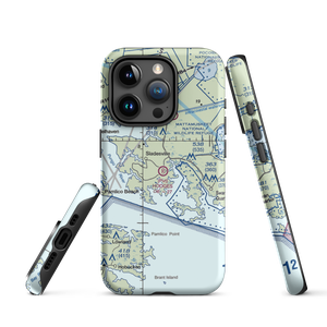 Hodges Farm Airport (NC73) VFR Sectional  Tough iPhone Case