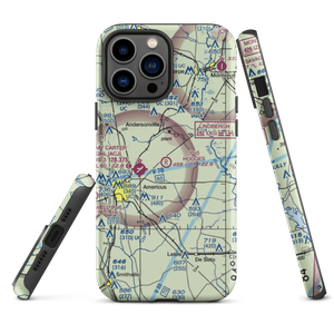 Hodges Field Airport (4GA0) VFR Sectional  Tough iPhone Case