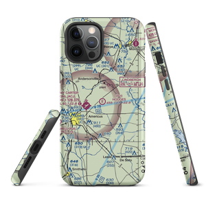 Hodges Field Airport (4GA0) VFR Sectional  Tough iPhone Case