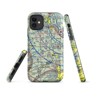 Hoelting Airport (SN22) VFR Sectional  Tough iPhone Case