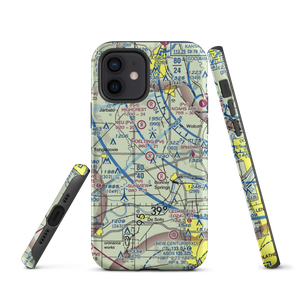 Hoelting Airport (SN22) VFR Sectional  Tough iPhone Case