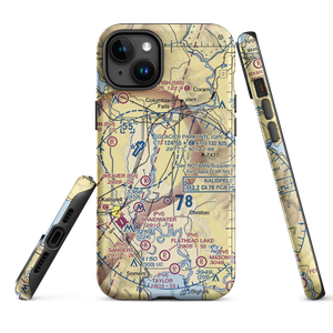 Hoerner Airport (MT18) VFR Sectional  Tough iPhone Case