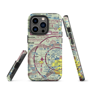 Hoerners Corners Airport (MI10) VFR Sectional  Tough iPhone Case