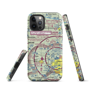 Hoerners Corners Airport (MI10) VFR Sectional  Tough iPhone Case