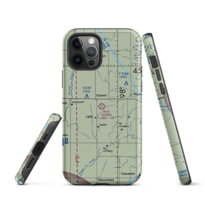 Hofer Private Airport (SD13) VFR Sectional  Tough iPhone Case