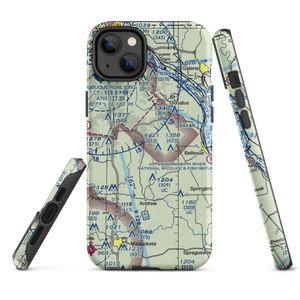 Hoff Airport (IA02) VFR Sectional  Tough iPhone Case