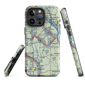 Hoff Airport (IA02) VFR Sectional  Tough iPhone Case