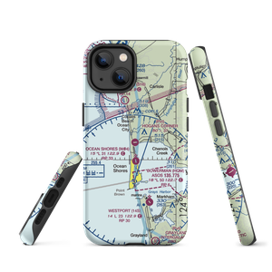 Hogan's Corner Airport (5WA8) VFR Sectional  Tough iPhone Case