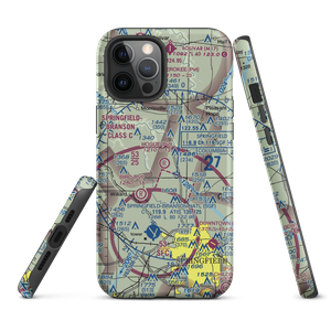 Hogue Farm Airport (09MO) VFR Sectional  Tough iPhone Case