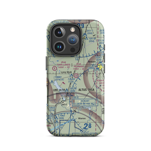 Hohman Airport (1OK5) VFR Sectional  Tough iPhone Case