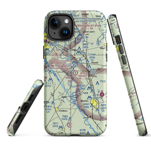 Holict Private Airport (XA15) VFR Sectional  Tough iPhone Case