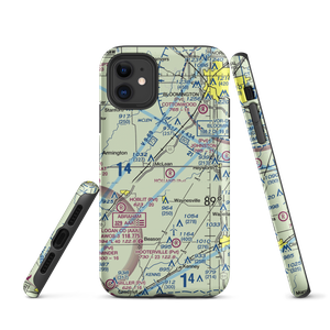 Holland Field (1IL9) VFR Sectional  Tough iPhone Case