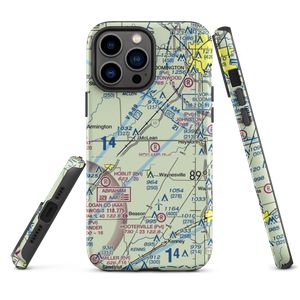 Holland Field (1IL9) VFR Sectional  Tough iPhone Case