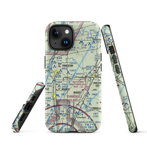 Hollingsworth Airport (II39) VFR Sectional  Tough iPhone Case