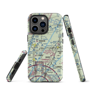 Hollingsworth Airport (II39) VFR Sectional  Tough iPhone Case