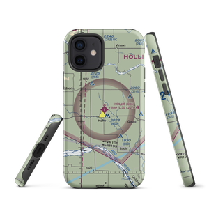 Hollis Municipal Airport (O35) VFR Sectional  Tough iPhone Case