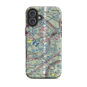 Hollister Field (2B6) VFR Sectional  Tough iPhone Case