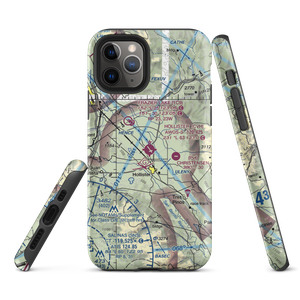 Hollister Municipal Airport (CVH) VFR Sectional  Tough iPhone Case