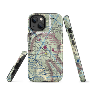 Hollister Municipal Airport (CVH) VFR Sectional  Tough iPhone Case