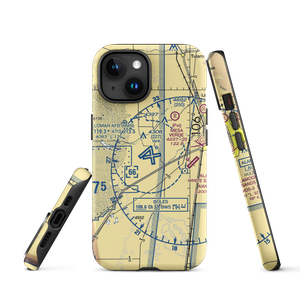 Holloman Air Force Base (HMN) VFR Sectional  Tough iPhone Case