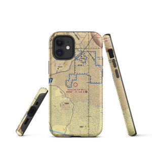 Hollow Top Airport (0U7) VFR Sectional  Tough iPhone Case