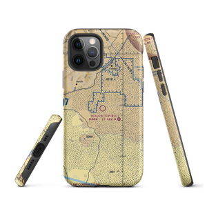 Hollow Top Airport (0U7) VFR Sectional  Tough iPhone Case