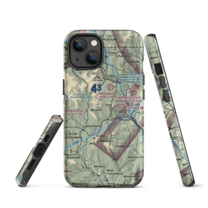 Holloway Airport (VT13) VFR Sectional  Tough iPhone Case