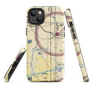 Hollstein Ranch Airport (MT20) VFR Sectional  Tough iPhone Case