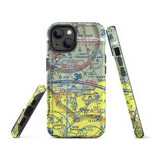 Holly Farm Airport (3GE9) VFR Sectional  Tough iPhone Case