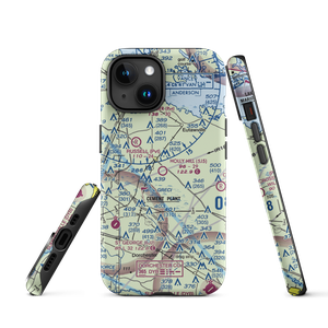 Holly Hill Airport (5J5) VFR Sectional  Tough iPhone Case