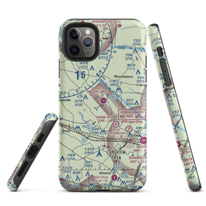 Holly Lake Ranch Airport (16TE) VFR Sectional  Tough iPhone Case